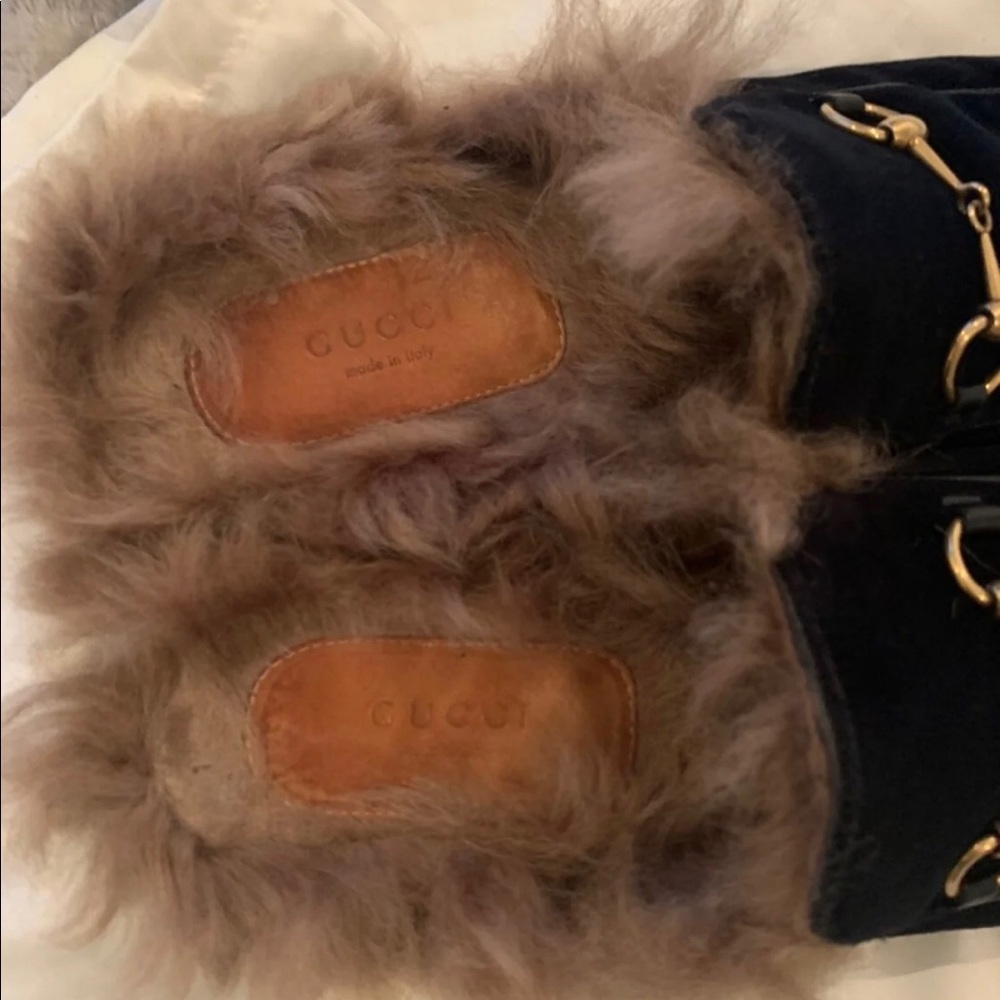 Gucci Princeton loafers velvet - Picture 6 of 7